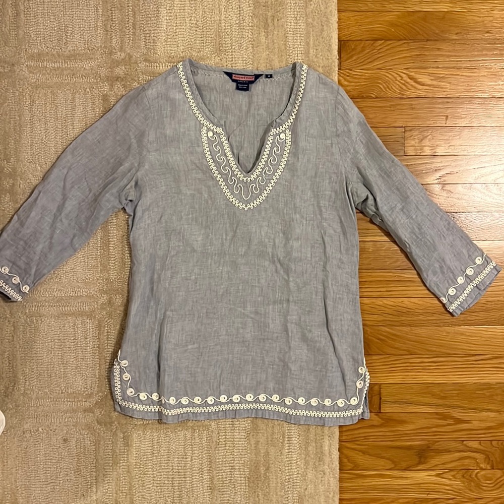 Vineyard Vines Linen Tunic